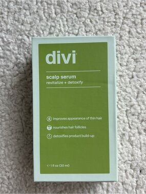 divi Scalp Serum - NWT. 30ml. Revitalize & Detoxify.